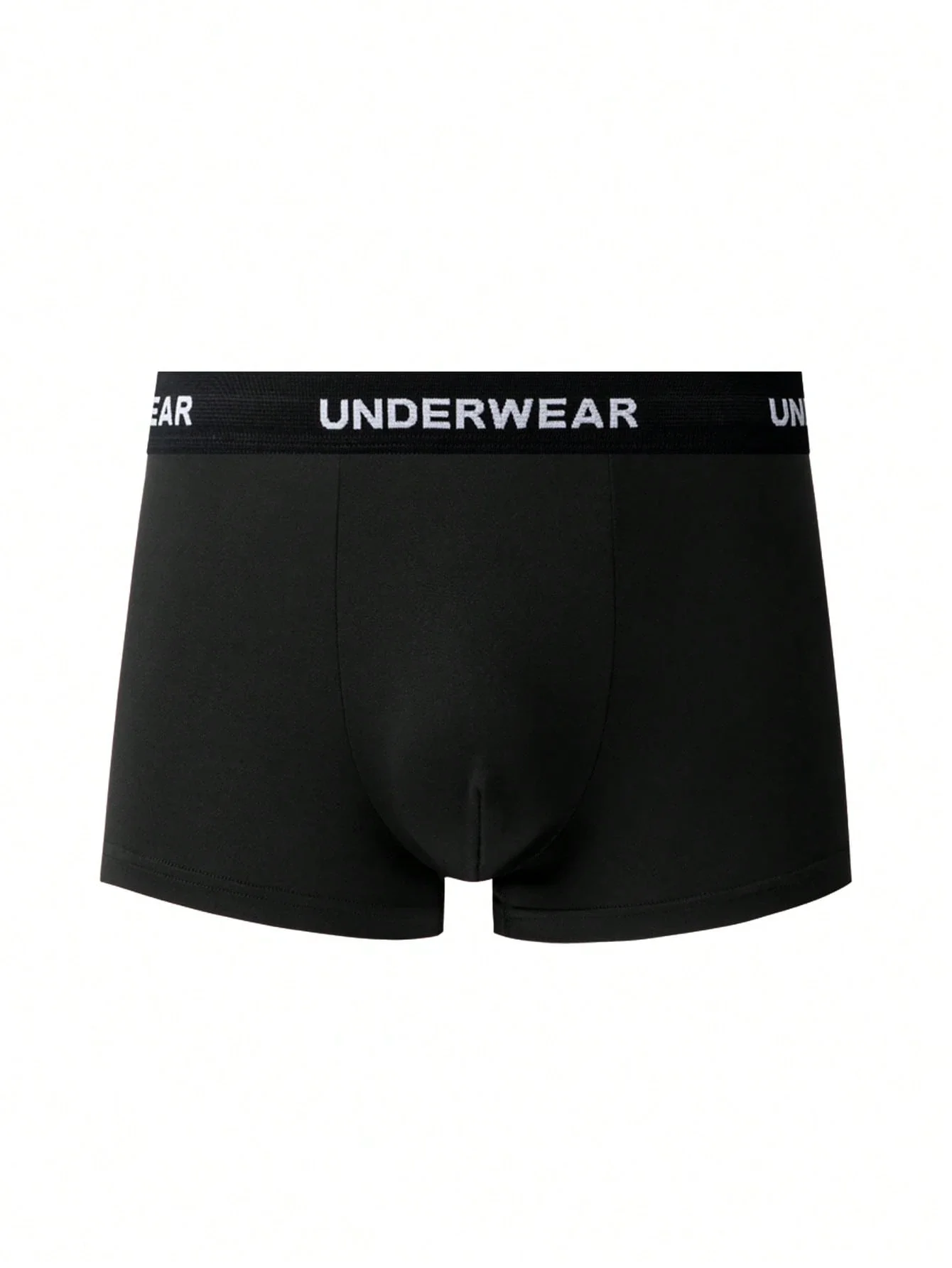 

Набор из 11 однотонных мужских трусов-боксеров с надписью на поясе