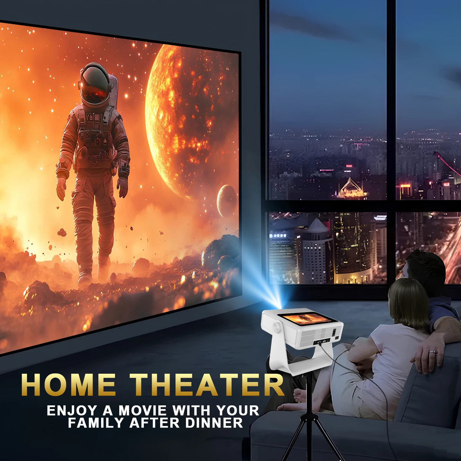 3-in-1 Tablet Projector 7