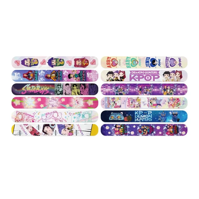 2026Kpop شيطان فيلم الصيادين الوشم المؤقت للإزالة لصاقات وشم للأطفال لوازم الحفلات الديكور هدية هدايا عيد الميلاد #6