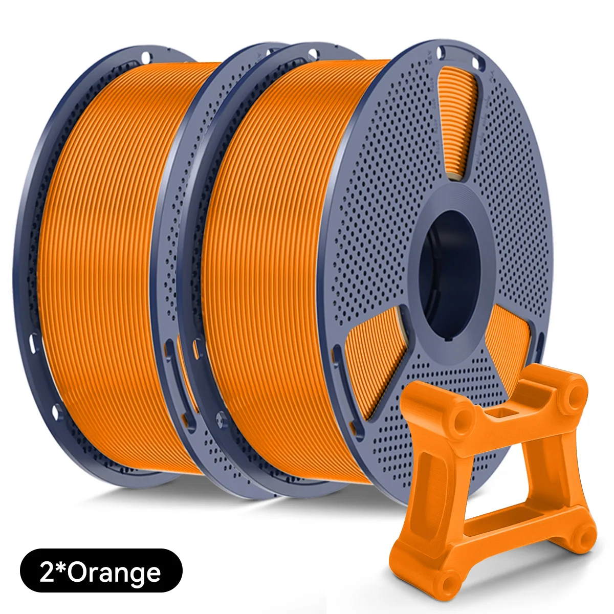 SUNLU Navulling PETG-filament 2 kg 2 rollen 1,75 mm netjes gewonden filament hogesnelheidsfilament voor Bambu lab / alle 3D-printer vacuümverpakking