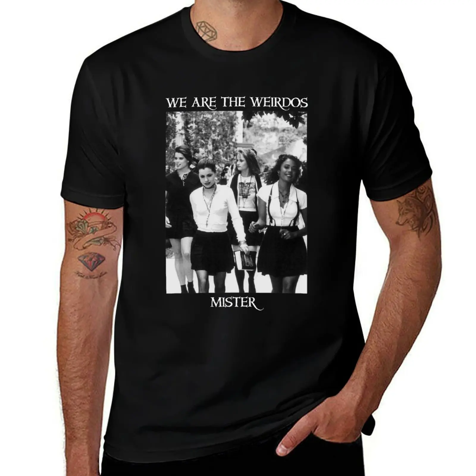 The Craft We Are The Weirdos Mister T-Shirt cotton graphic tees anime anime clothes anime shirts men