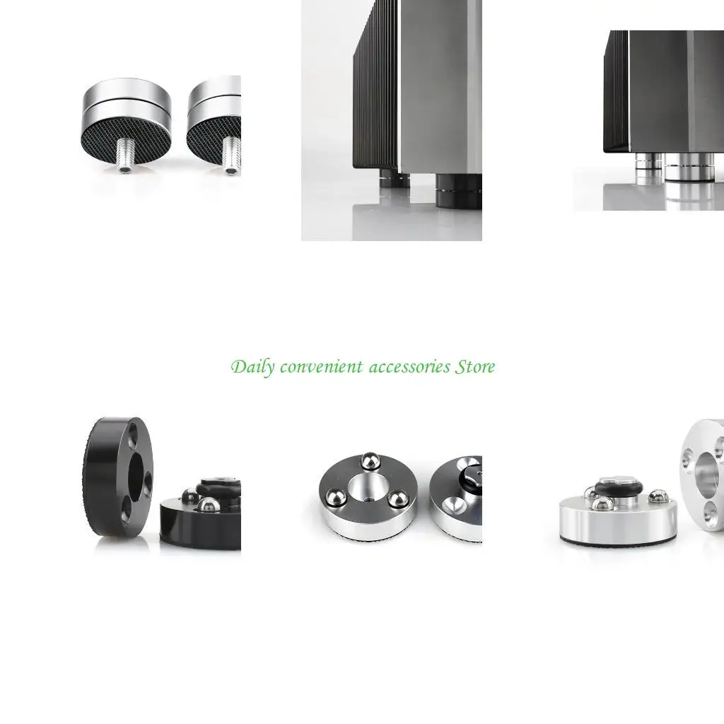 

97QB вибропоглощающие стойки, алюминиевые регулируемые напольные защитные коврики для динамиков для аудиооборудования, динамики