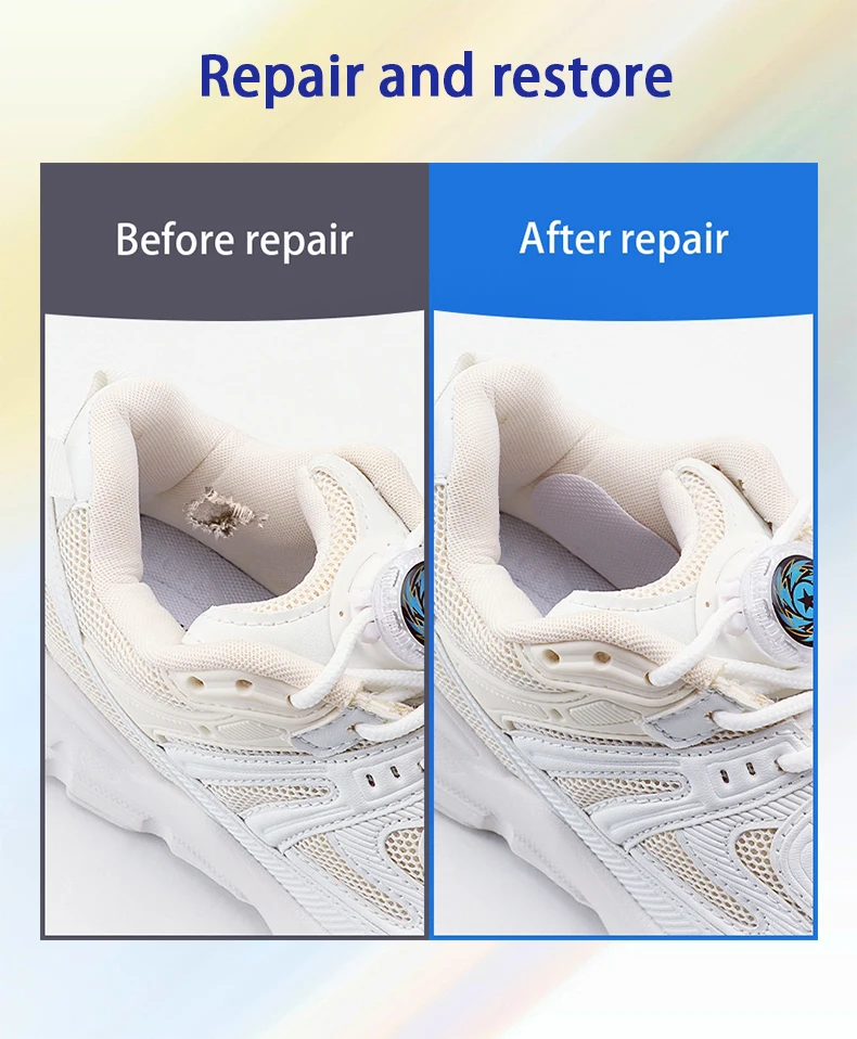 8 Stück/Set Absatzschutz-Reparatur-Schuhflicken-Aufkleber, Unisex, Anti-Verschleiß-Absatz-Fußpflege-Werkzeuge, Fußpflege-Pads, Einlagen, Sneaker-Schutz – Detail 4