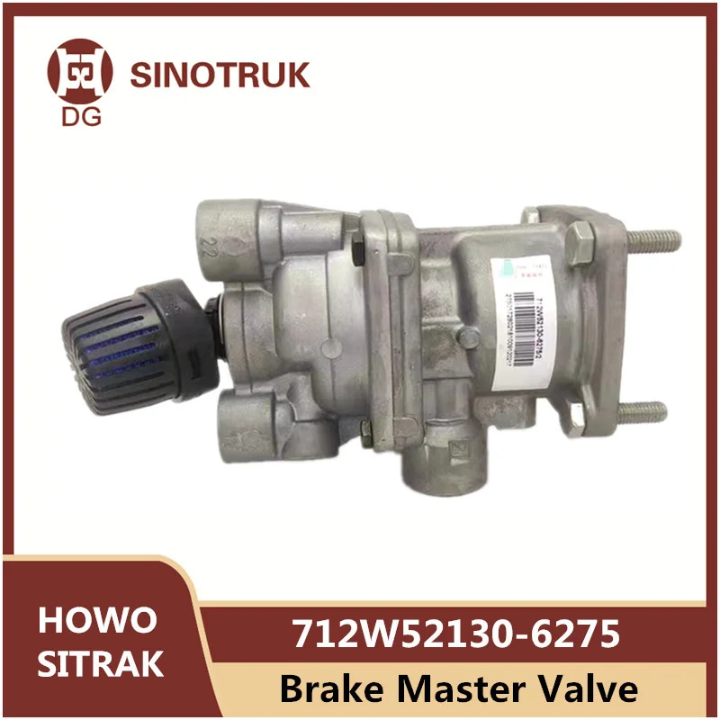 

712W52130-6275 Brake Master Valve With Muffler For SIONTRUK HOWO T5G TX SITRAK C7H Original Truck Parts