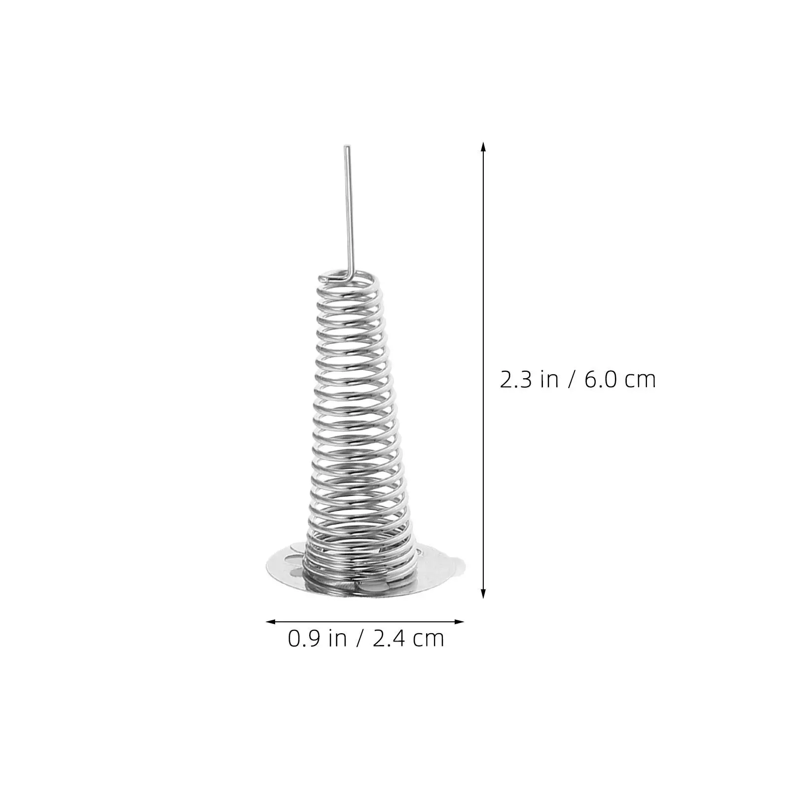 50Pcs Metal Spring Base Replacement Action Base For Home Decor Projects Christmas Ornament Craft Wobble