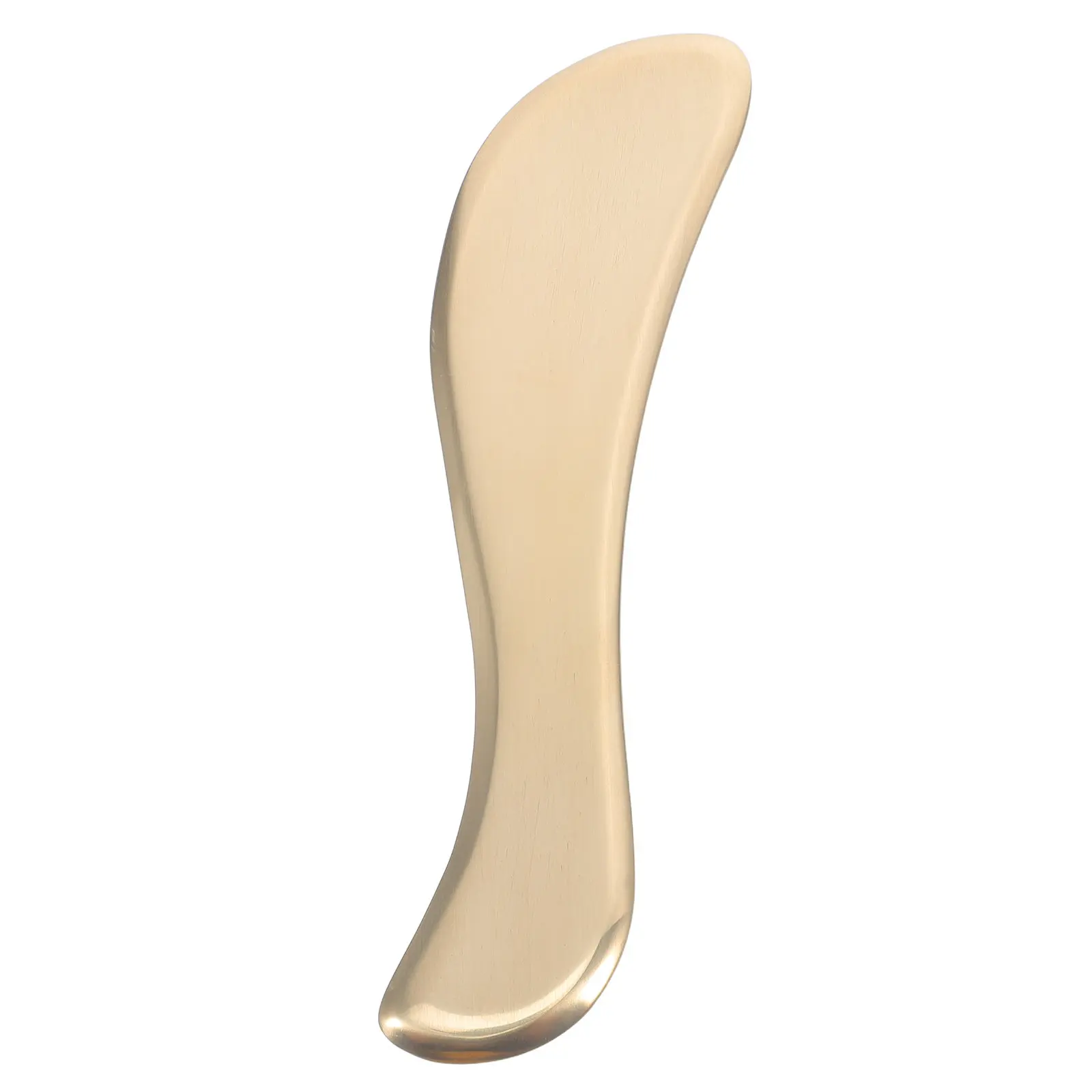 

1Pcs Massage Board Gua Sha Brass Scraping Plate Smooth Texture Stress Relief Muscle Pain Neck Shoulder Face Body