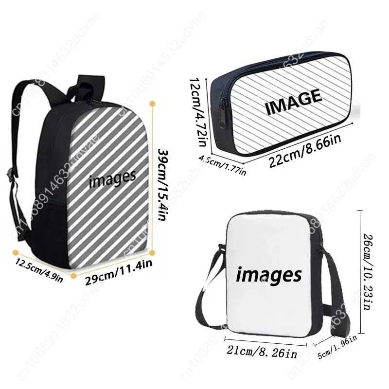 TITAN SPEAKER MAN Child School Backpack With Shoulder Bag Pencil Bags School Bags for Boys Girls Best Gift