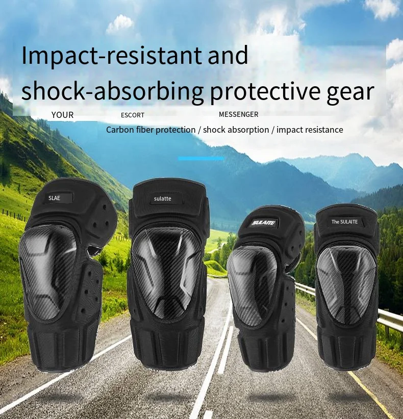 

Off Road Motorcycle Windproof, Warm Fall Proof Knee and Elbow Protection Outdoor Breathable Carbon Fiber Knight Protective Gear