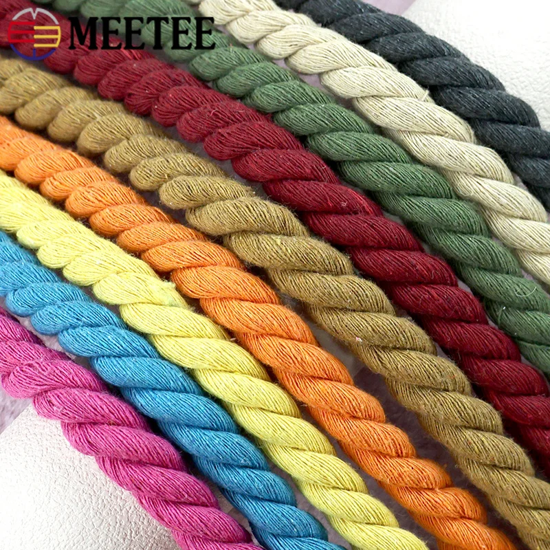 Cordon en macramé tressé color - Macrame Cord Cotton avis et prix