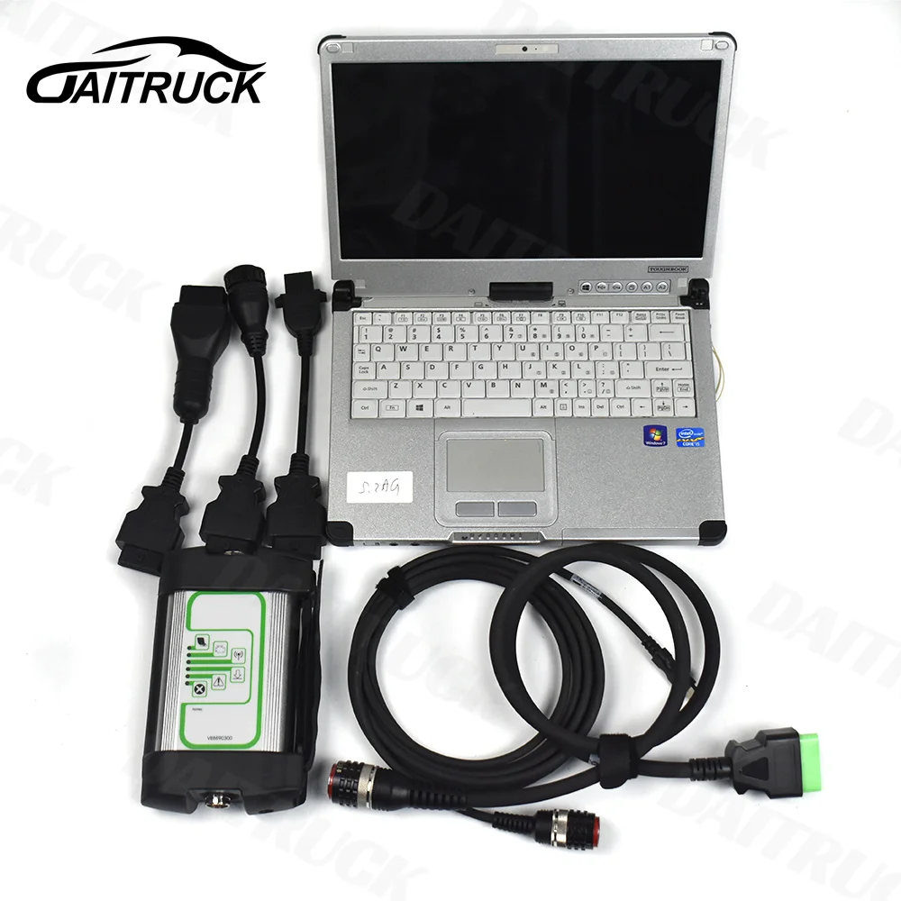 Toughbook CF C2 Premium Tech PTT 2.8.241 Construction Equipment for Vocom 88890300 Truck Diagnostic Tool