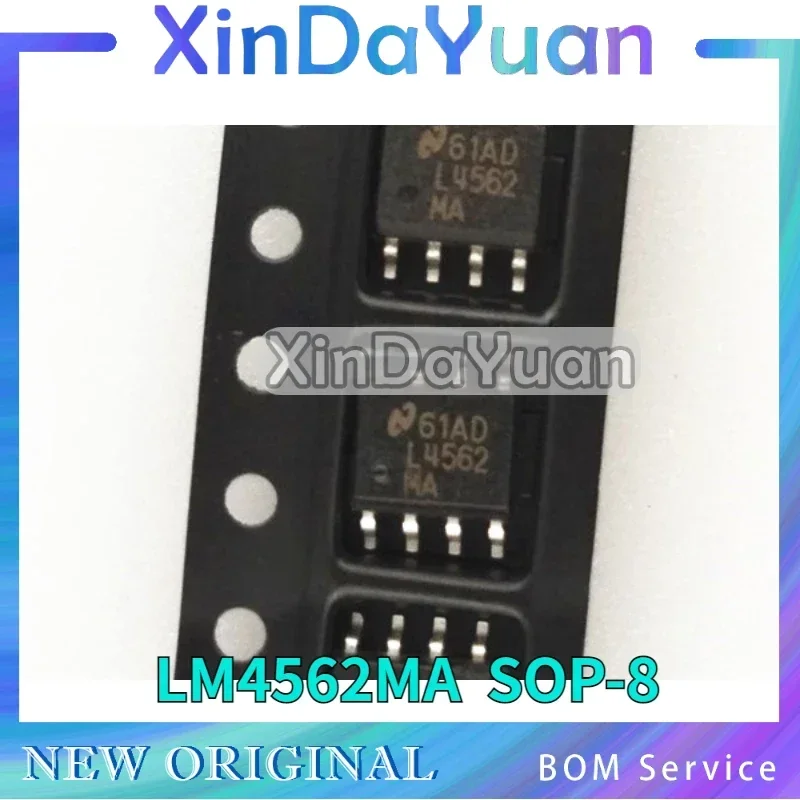 10 pcs LM4562MA L4562MA SOP-8 High Quality Dual Op - Amp Patch