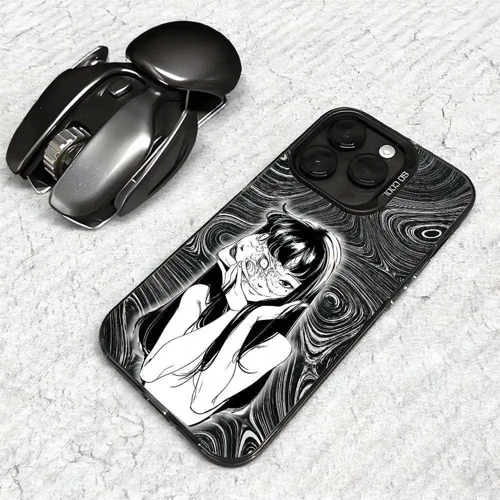 Anime T-Tomie Fujou Phone Case For IPhone 11 12 13 14 15 16Pro Max Plus Protect Plating Phone Cover