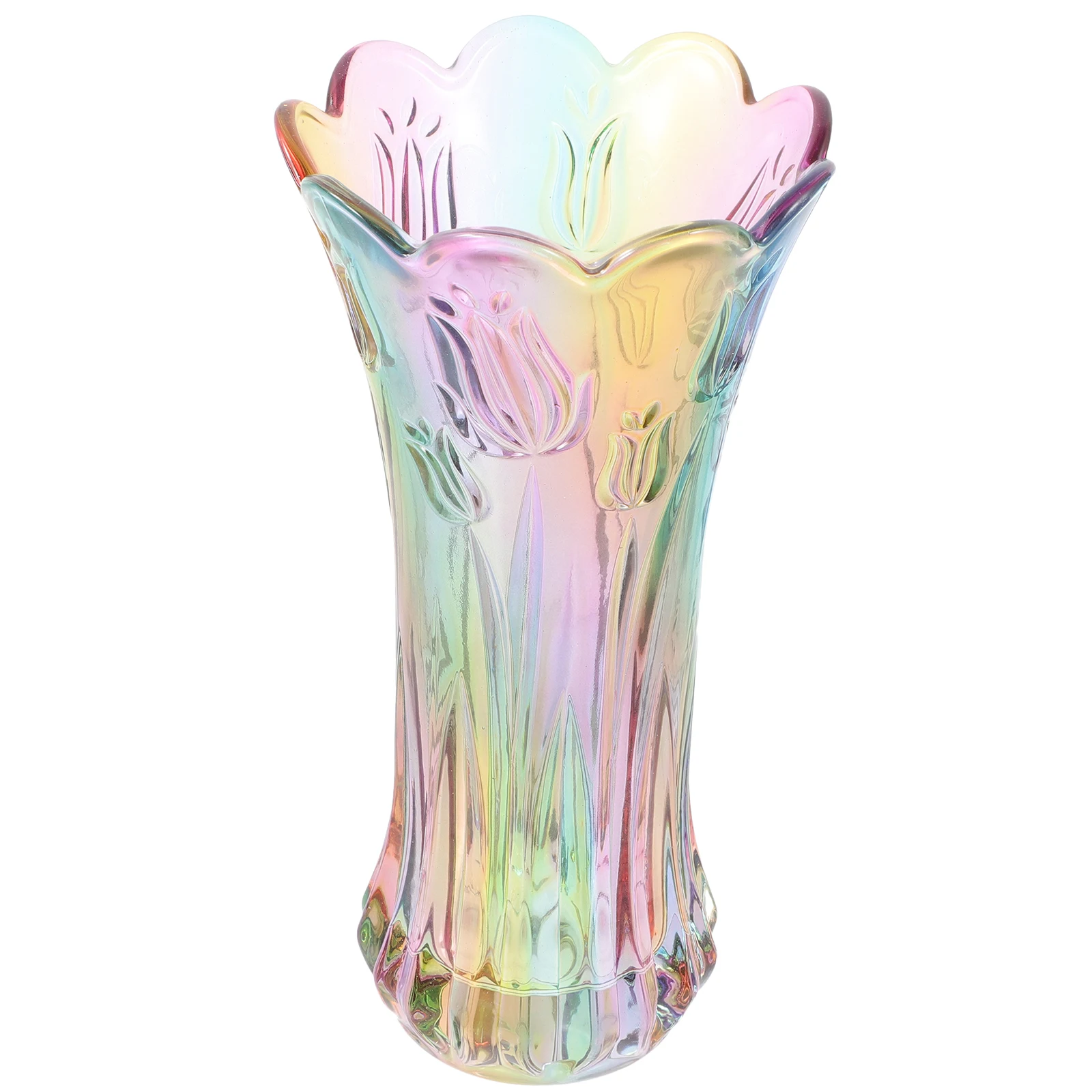 

Vase for Glass Flower Unique Wedding Desktop Rose Decoration Centerpieces Retro