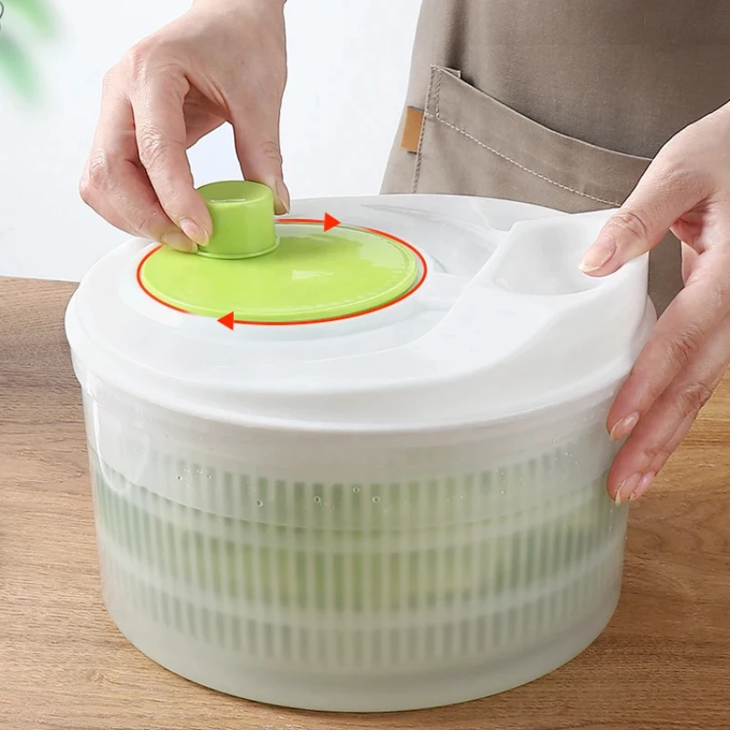 

Vegetable dehydrator, lettuce kitchen tools, household vegetable washing basin, manual fruit