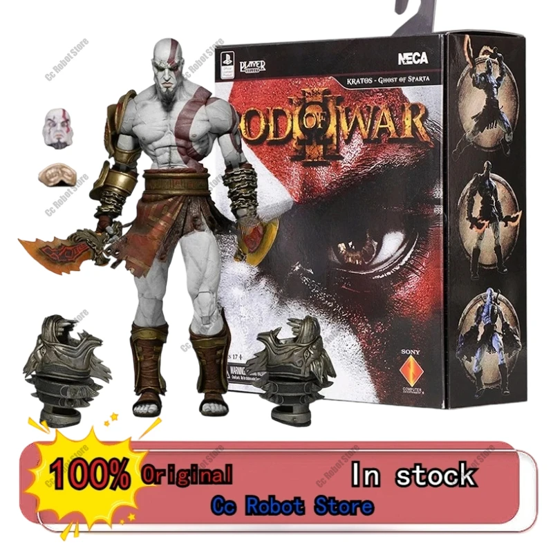 

[In Stock] NECA God of War: Spartan Soul Kratos 18cm Articulated PVC Action Figure Collectible Game Ultimate Kratos Model