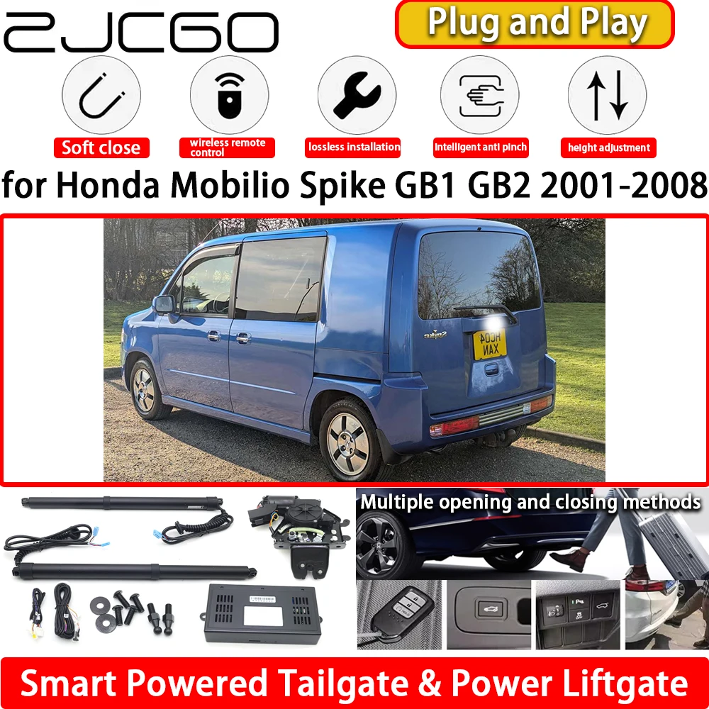 

ZJCGO for Honda Mobilio DD4 DD5 2014-2024 OEM Automatic Electric Powered Tailgate Power Liftgate Tail Gate Lift Kit System