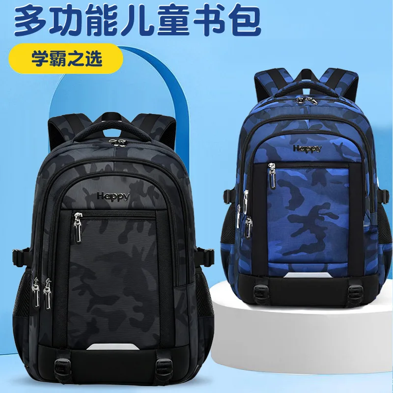TeTenage Boys School Bags High Middle School Students Schoolbag Outdoor Travel backpack Big Student Laptop Backpack Teen Bookbag