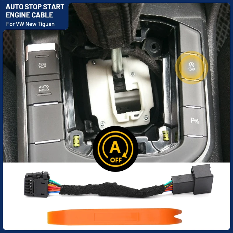 

For VW Tiguan Car Automatic Start Stop Engine System off Eliminator Stop Start Canceller Plug Cable Only Memory Mode