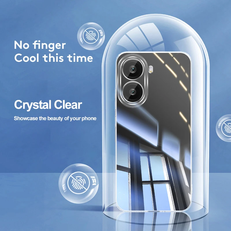 Poco X7 Pro Hülle Ultradünne Transparente Handyhülle für Xiaomi Poco X7 Pro Poco X 7 Pro X7Pro Pocox7 Pro 5G Durchsichtige Weiche TPU-Abdeckung – Detail 9