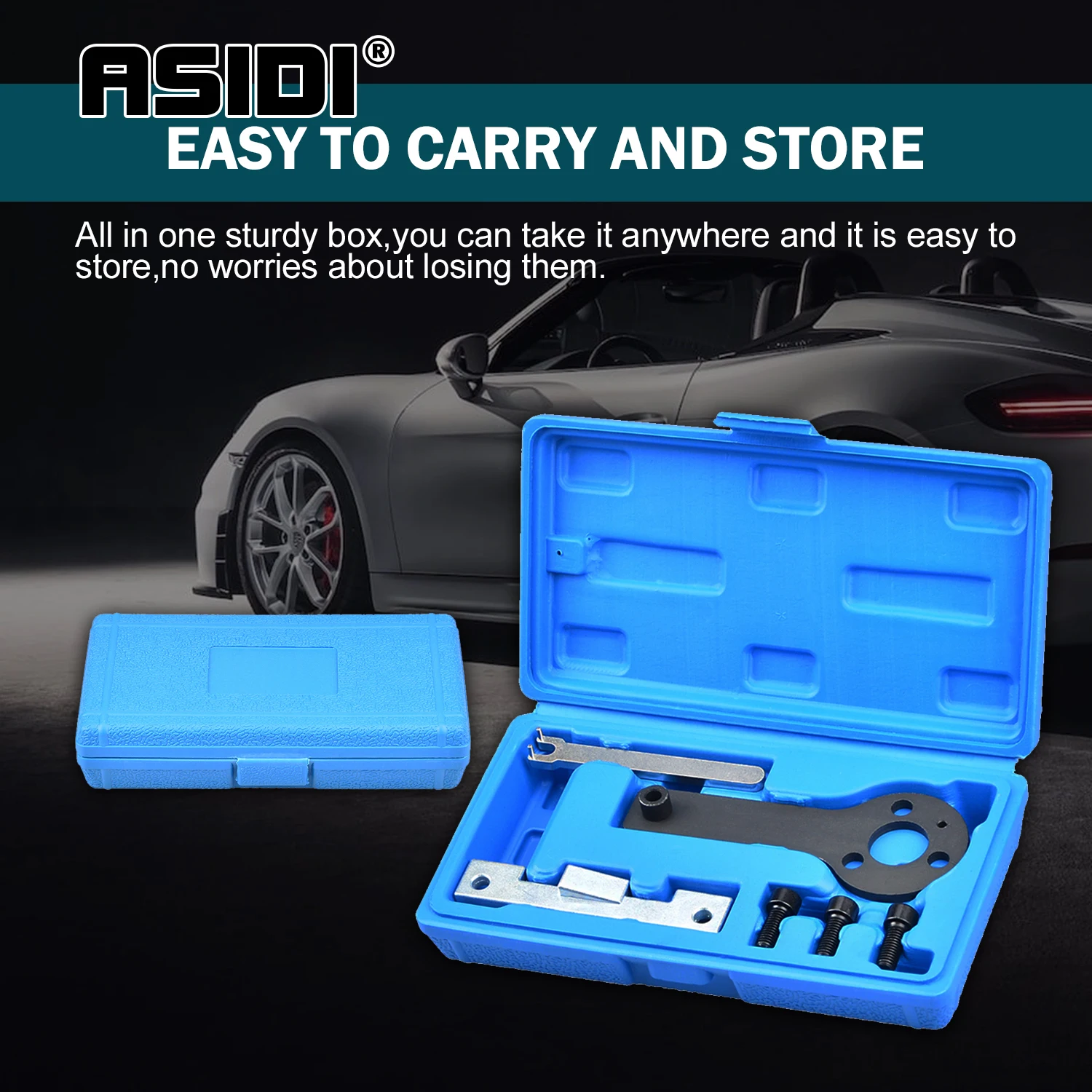 Auto Petrol Engine Camshaft Locking Timing Tool For Fiat 500 Punto Evo Panda 1.1, 1.2 1.4 Liter 8v Engine Repair Special Tool