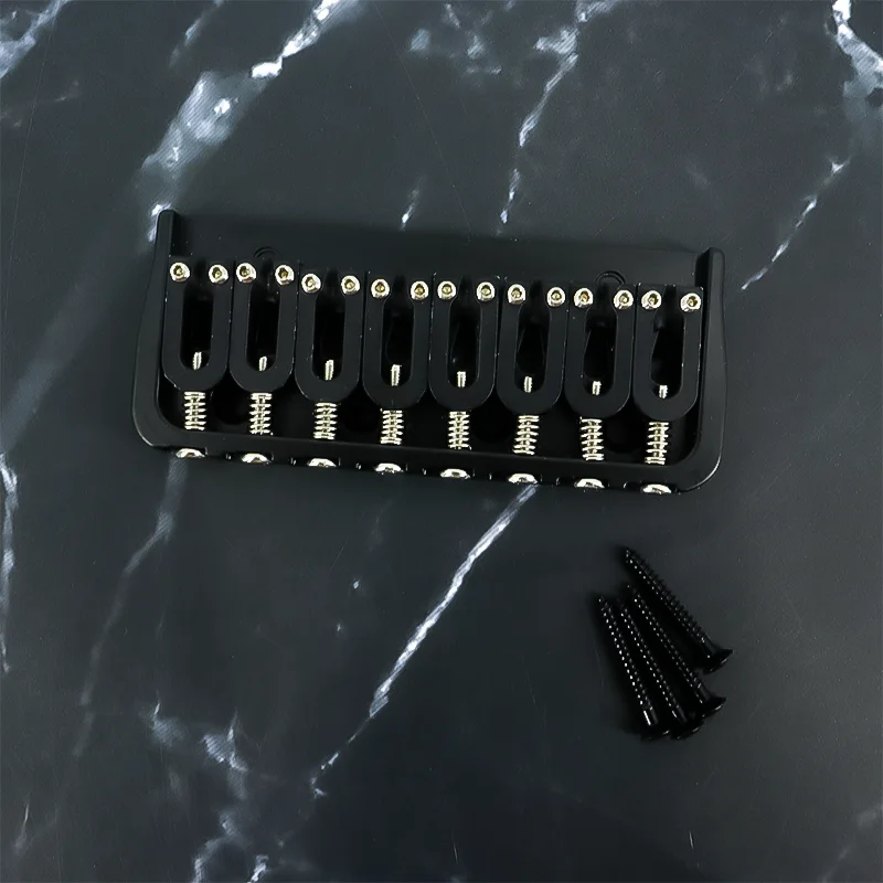 

8 String Guitar Fixed Bridge Hardtail Bridges for Electric Guitar Replacement Part