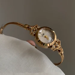 Trendy Temperament fritillaria dial Strap quartz watch For women's girl Chain watch Women's accessories wholesale