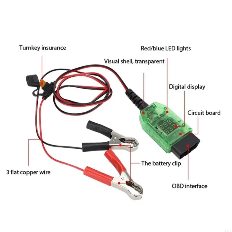 أداة تشخيص البطارية المناسبة للمركبات المتعددة الجديدة لعام 2025 تتميز بالاستبدال دون قطع الاتصال واختبار التسرب الدقيق