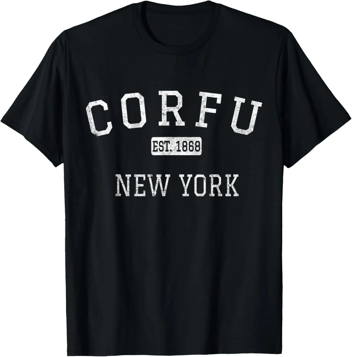 Corfu New York NY Vintage T-Shirt