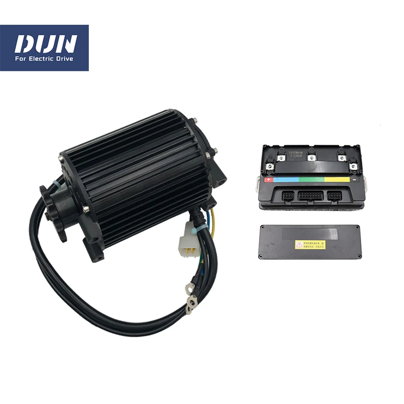 1000W 72V QS90 55KPH 3500RPM PMSM Mid Drive Motor Kits with EM50S Controller for Electric Scooter