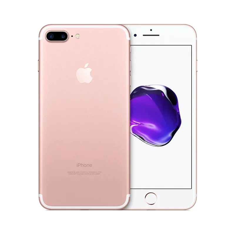 هاتف Apple iPhone 7 Plus 3GB RAM 32/128GB/256GB ROM iOS 4G LTE هاتف محمول أصلي بصمة الإصبع 12MP هاتف مستعمل