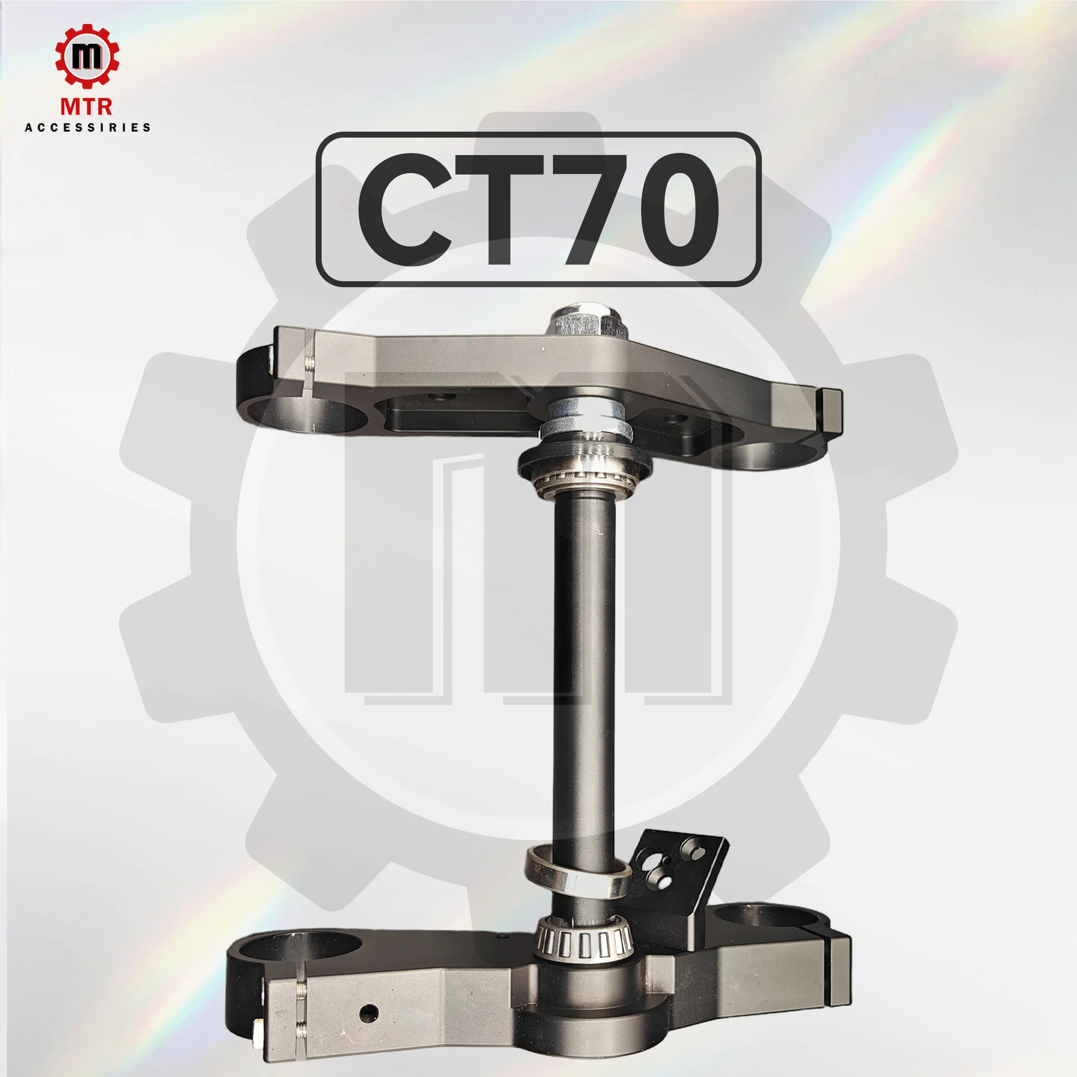 

Front Fork DAX CT70 Fork Black Shock Absorbing Clamp Triple Tree Fork Motorcycles Accessories DAX CT70 Parts