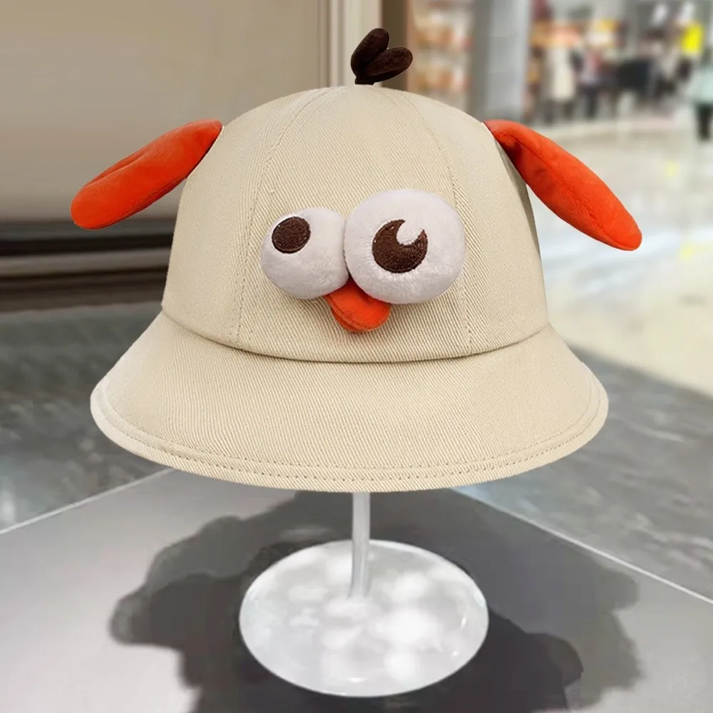 

Cute Cartoon Fisherman's Cap Funny Versatile Sunshade Caps Women Hat Sunscreen and Shading Basin Cap