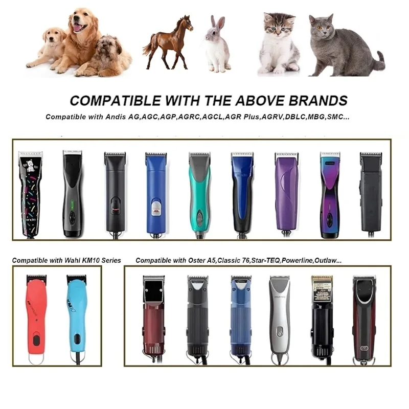 A5 blade Fit For most Andis & Oster Pet Dog Hair Trimmer Grooming Heiniger Laube Moser clipper gallery 1