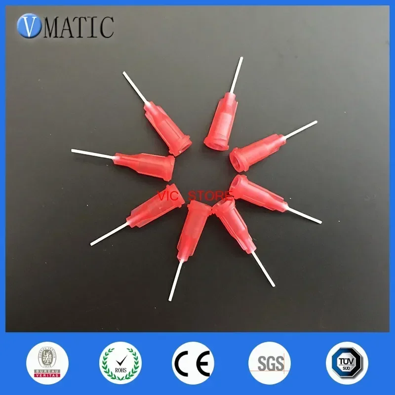 

Высокое качество, 100 шт., длина 0,5 дюйма, 25 г, полипропиленовые гибкие дозирующие иглы, наконечники, дозатор клея/жидкости, игла 1/2 дюйма