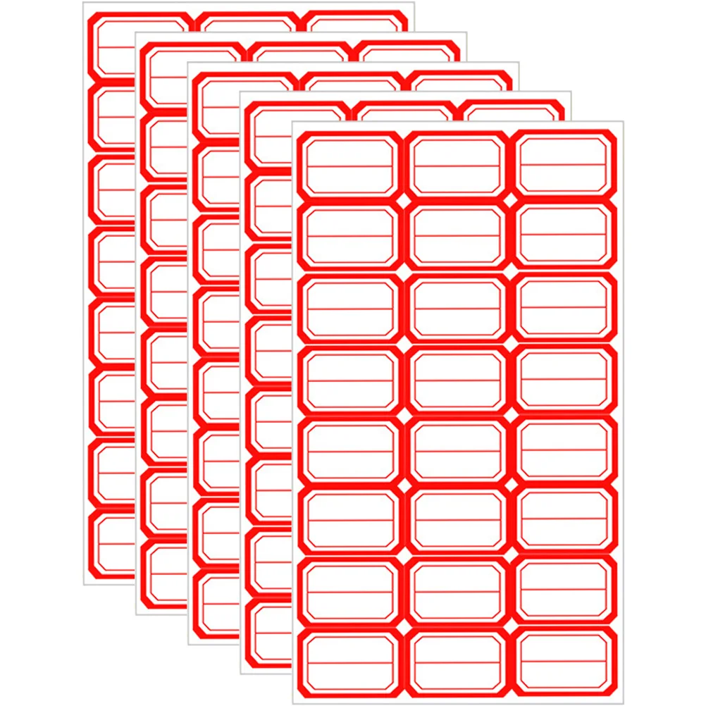 10 قطعة ملصقات ذاتية اللصق مقاومة للماء متعددة الوظائف ملصقات لاصقة لتنظيم غرفة النوم والمكتب ملصق السعر المحمول #1