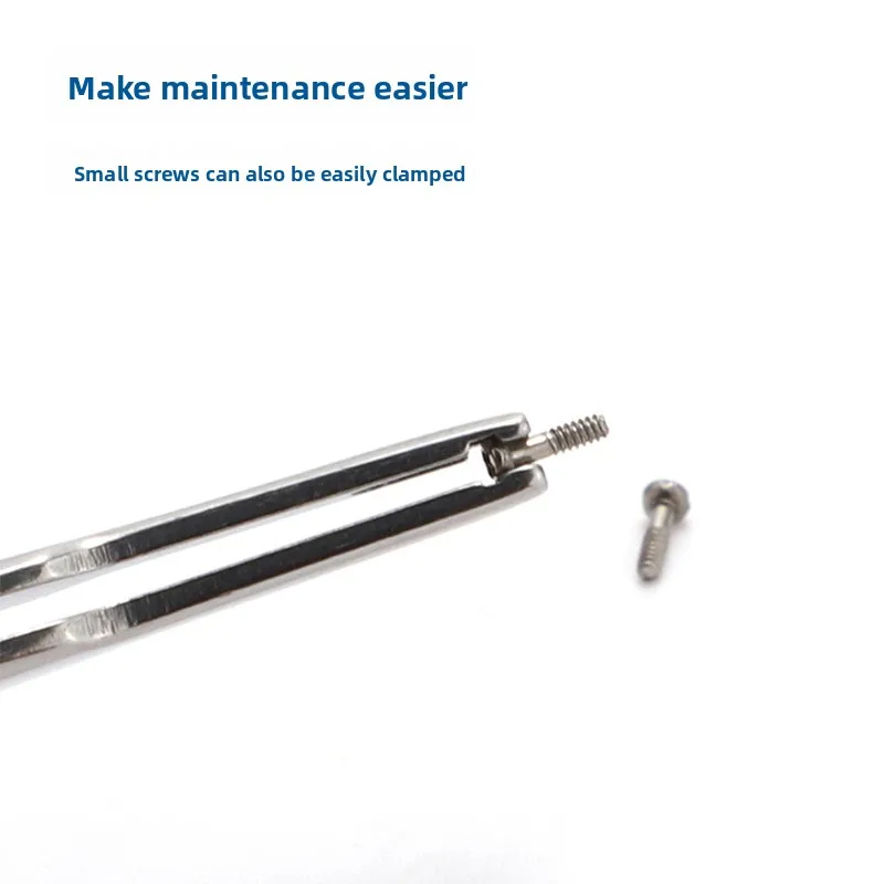 special-card-slot-tweezers-with-non-slip-metal-design-glasses-screws-repair-tools