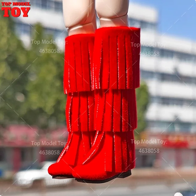 รองเท้าบูทหุ้มข้อกลาง ขนาด 1/6 สเกล รุ่น Trend Basic Versatile ขนาด 29 มม.*10 มม. เหมาะสำหรับตุ๊กตาแอคชั่นฟิกเกอร์ Azone ob22/24 momoko PP FR สำหรับแฟนๆ งาน DIY