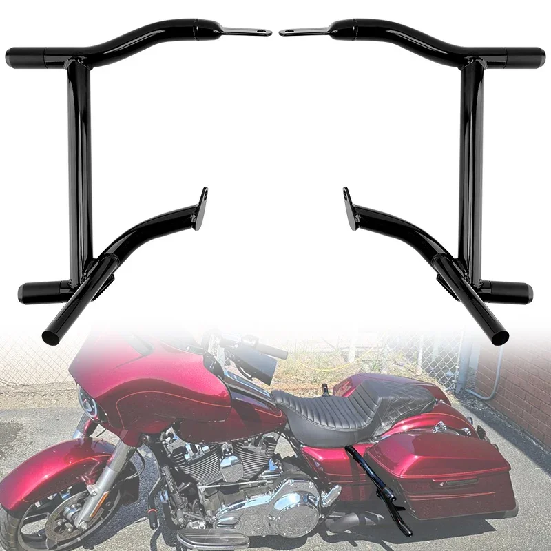 

Saddlebag Guards Rear Crash Bars for Motor Accessories For Harley Touring Electra Glide FLHT Street Glide FLHX Road FLHR 2009-up