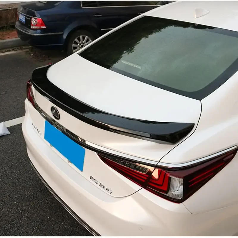 For Lexus ES260 ES300 ES200 Spoiler 2018-2019 spoiler ABS material car tail primer color rear spoiler for Lexus es sport style