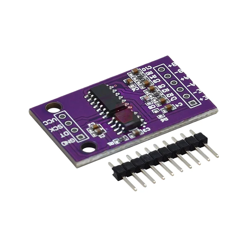 CS1238 24-bit ADC module with on-board TL431 external reference chip, dual-channel weighing sensor, 24bit