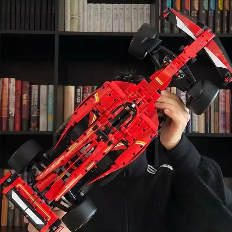 

1361 шт., гоночный автомобиль F1SF-24, строительные блоки 42207, техническая механическая группа, сборка кирпича, модель суперкара, детские игрушки для мальчиков