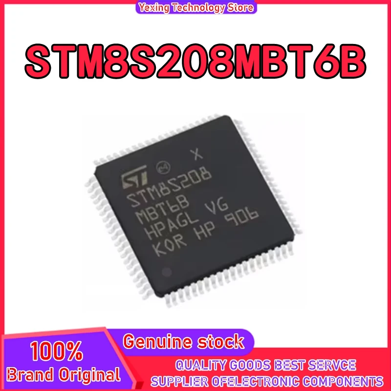 

5 шт. STM8S208MBT6B STM8S208MBT6 STM8S208MB STM8S208M STM8S208 STM8S STM8 STM IC MCU чип LQFP-80 в наличии 100% новое происхождение