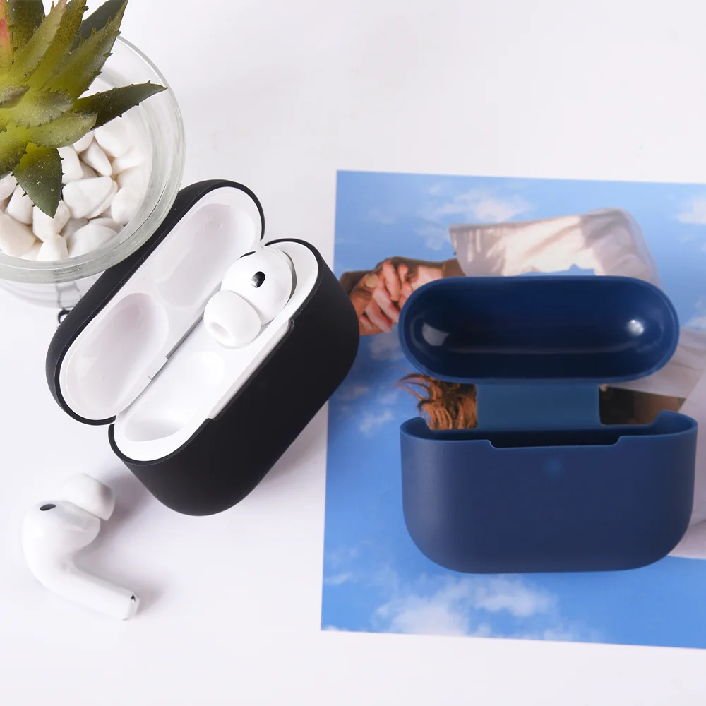 Weiche Silikon-Schutzhülle für AirPods Pro 3 Pro3, Matte Stoßfeste Ohrhörer-Abdeckung, Drahtlose Kopfhörer-Hülle Zubehör – Detail 7