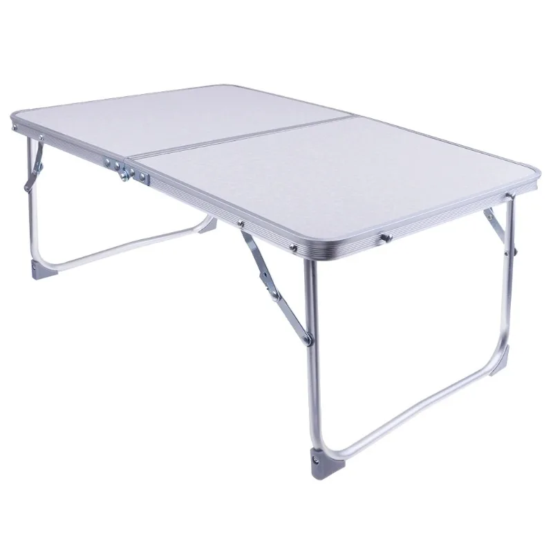 Imagem -05 - Alumínio Camping Folding Table Pequeno-almoço Servindo Cama Bandeja Mesa de Piquenique Portátil Caminhadas Ferramentas ao ar Livre