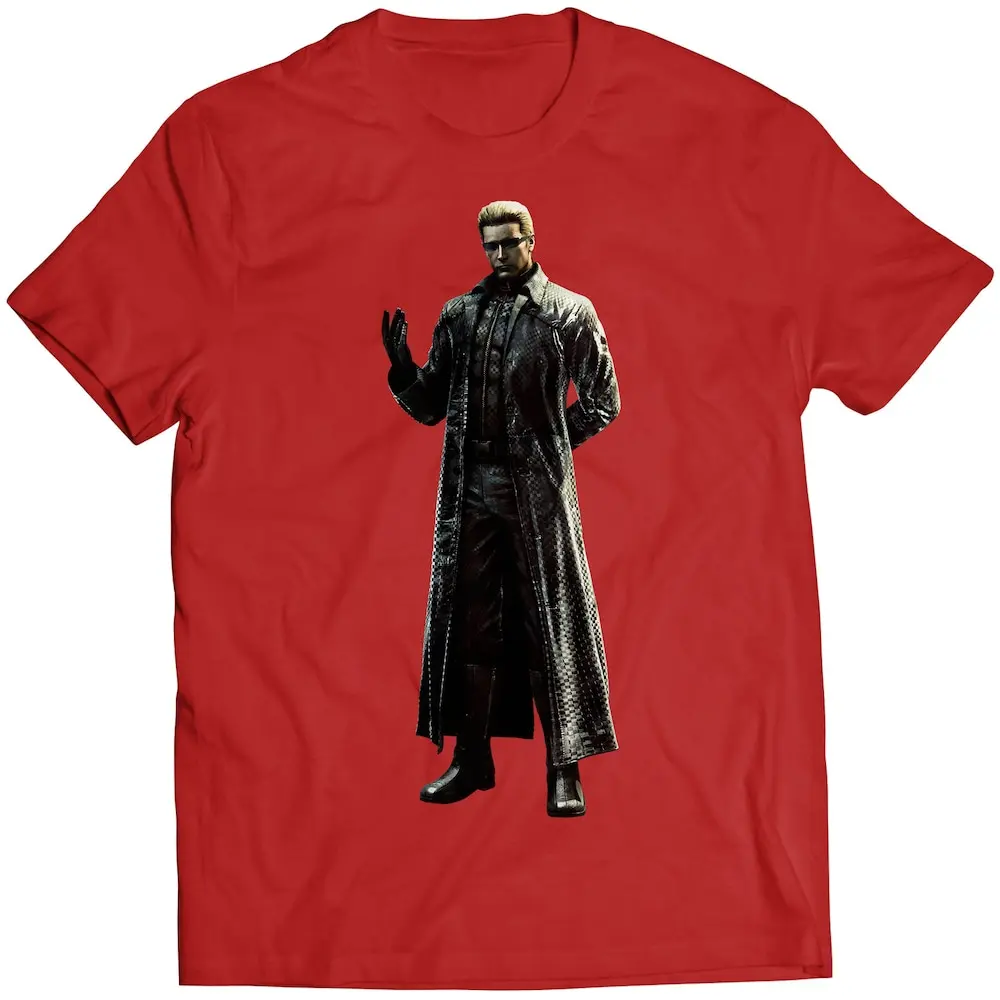 Albert Wesker Residence Evil Biohazard 5 Premium T Shirt Vectorized Design