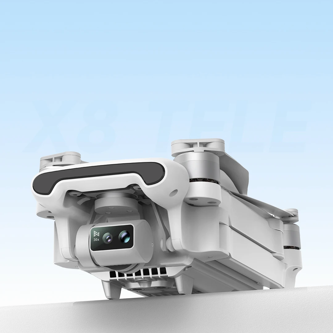 طائرة بدون طيار FIMI X8 Tele Max الاحترافية الجديدة Beyond Vision مع بطارية 5000mah Plus بزاوية واسعة وكاميرا Tele 30x تكبير هجين 4K 60Fps 3-Axis Gimbal Super Night Drone #2