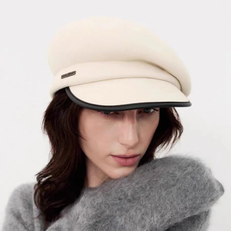 High Quality Fedoras Casual Newsboy Retro Beret Hat Wild Octagonal Cap Vintage Ivy Hats Gorras Gatsby Flat Hat Women Visors Cap