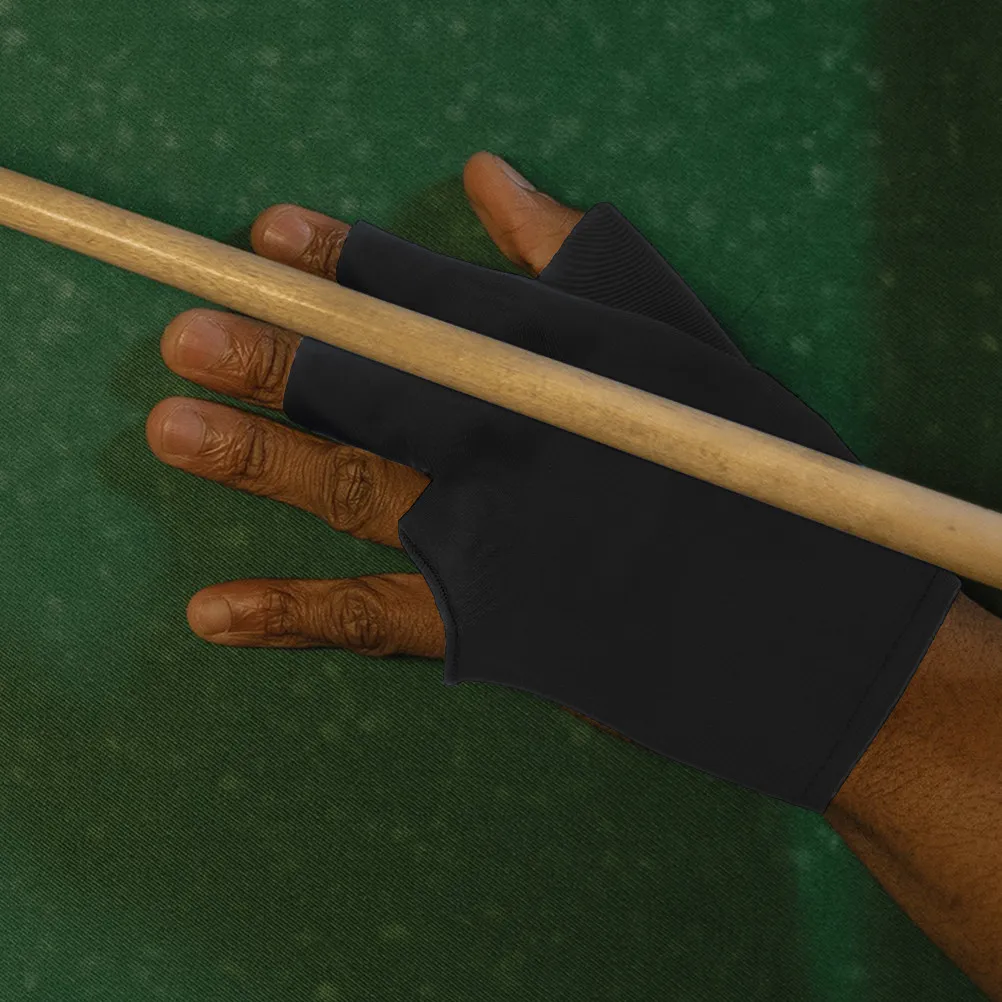 

Комплект из 2 бильярдных перчаток: эластичные, дышащие, удобные, износостойкие, для игры в снукер и настольные игры