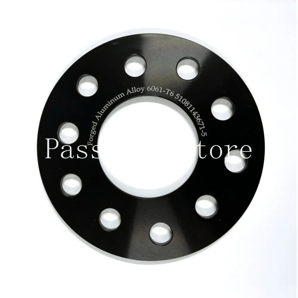 2pcs 3mm Wheel Spacers PCD 5x108/5x114.3 CB 66.1mm