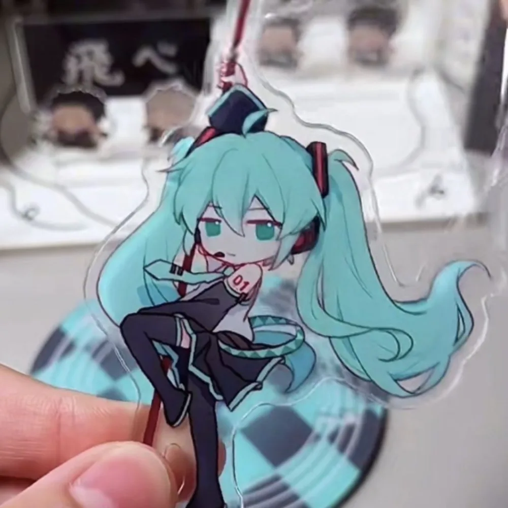 Hatsune Miku Rotary Stand Hatsune Miku Project Diva Anime Peripheral Cute Originality Desktop Cartoon Ornament Room Decoration